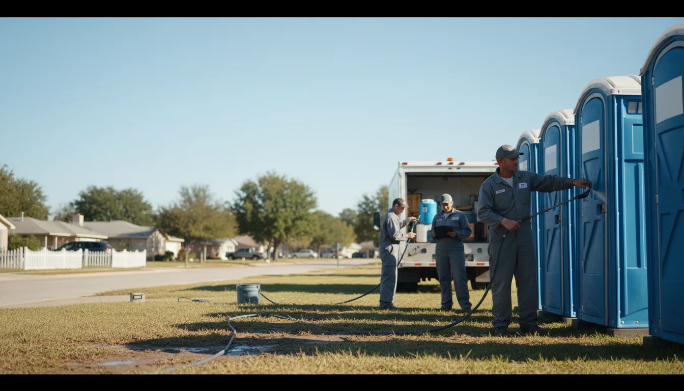 Long-Term Portable Toilet Rental in O Brien, TX near me